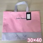 m24S Pokémon Handbag Pink/Gray Pocket Monster Pochama Pikachu Kids Gift Used