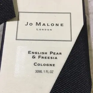 現貨正品祖馬龍 JO MALONE 30ml 忍冬印蒿 英國梨小蒼蘭 w/盒裝綁帶 橙花 紅玫瑰 /單瓶自用無盒 古龍水