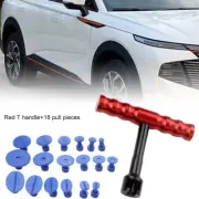 T shape Heavy Duty Dent Puller Paintless Slide Hammer Kit Car Slide Removal Tool
