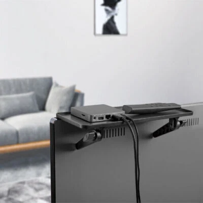 TV Mount Media Shelf for Set Top Box, Foxtel, Remote Control Storage