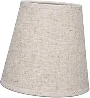 LeoLeozz Handmade Natural Fiber Lampshade for Table and Bedside Lamps