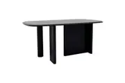 MIUZ Oak Veneer Dining Table 4-6 Seater Modern Dining Tables Dinner Table
