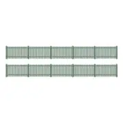 OO Ratio Picket Fencing Green Straight Only