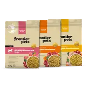 LARGE PACK COMBO | Free-Range 'Beef + Chicken + Pork' | Raw Freeze-Dried Dog Food