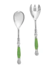 Tiramisu Vibrant Verde Salad Server Set