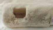 Kookaburra by Ugg Baxter Faux Fur Birch Plush Area Rug 27” x 44” NWT
