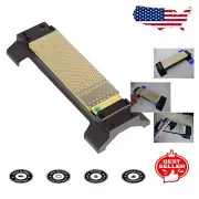DuoSharp Plus 8-Inch Diamond Sharpening Bench Stone - Versatile & Durable Design