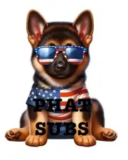 Sublimation Print German Shepherd USA Ready To Press Heat Transfer