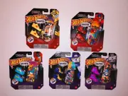 5 Hot Wheels Skate Transformers Bumblebee Optimus Starscream Soundwave Megatron