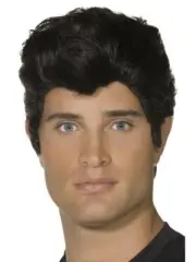 Grease Danny Zuko Wig Adult Black