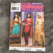 Simplicity 4249 Costume Sewing Pattern Sz 14-20 Belly Dance Gypsy Cosplay