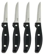 Oster Granger 4.5 in 4pc Stainless Steel Blade Steak Knife Set