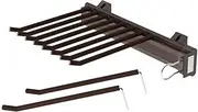 Pull-Out Trouser Rack, Built-in Wardrobe Movable Trouser Rod, Removable Flocked Telescopic Trouser Rack, Suitable for Bedrooms and Cloakrooms (Style 3) Interesting