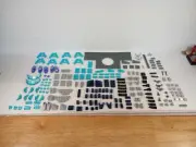 New Lego 3 Lot Bag #2 Dimensions • Blue • Gray • Blue Clear • Parts Complete Bag