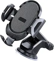 Car Phone Holder Suction Cup Stand Rotatable Mobile Phone Stand for Safe Driving
