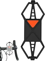 Bike Phone Mount - Phone Holder for Bike Compatible | Phone Holder | Multifunctional Navigation Secure Strap for Cycling Mountain Biking Commuting Outdoor Sports