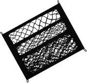 BUGUUYO 1 Set Electric Vehicle Mesh Bag Cargo Net Small Mini Cargo Net Small Bungee Net Bike Cargo Net Automotive Cargo Nets Cargo Netting Electric Bike Cargo Mesh Metal Black