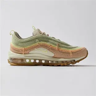 Nike Air Max 97 女鞋 綠色 黃色 粉色 復古 流線 破壞 拼接 氣墊 運動 休閒鞋 DQ5073-381