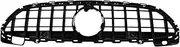 Compatible For 2021-2024 W206 C-Class Mercedes Benz C200 C260 C300 C350 GT Front Radiator Grid Bumper Grille Mesh Racing Grill Camera Hole(W206 21-24 Black)