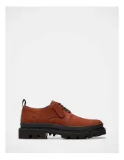 [Clarks] Badell Lace Shoes in Chestnut