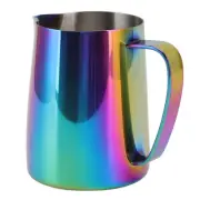 670ml Colorful Milk Frothing Pitcher 304 Stainless Steel Latte Art Coffee US