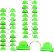 20Pcs Film Clamps for Garden Greenhouse Film Clamps Reusable Clip Rod Clip Greenhouse s Film Netting for Plants Garden Fixing 6mm