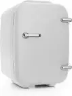 Mini Fridge Cooler and Warmer, (4Liter / 6Can) Portable Compact Personal Fridge,