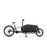 Cube Cargo Sport Hybrid 500 Electric Cargo Bike Flash Grey/Black