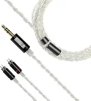 NOBUNAGA Labs Entry Iris (IRIS) 4 Core OFC Wire Silver Plated [3.5mm Stereo Mini Plug/Custom IEM2pin] NLE-RIS