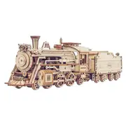 Robotime ROKR Prime Steam Express 3D 1:80 Scale Model Train Wooden Puz