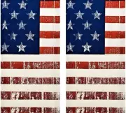 Patriotic Paper Napkins Hand Disposable Guest Towel Buffet Dinner 2 Sets of 26ct