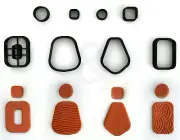 Earring Clay Cutter - Mix and Match | Polymer Clay Cutters set of 8 |
