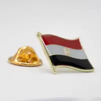 在飛比找ETMall東森購物網優惠-【A-ONE】EGYPT 埃及國旗 國徽別針 金屬飾品 國旗
