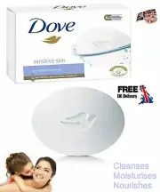 Dove Beauty Cream Bar Sensitive Skin Soap 3 In 1 Mouisturing hydratante cleans