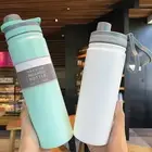 Large Capacity Vaccuum Insulation Water Bottle Drink Flask for Sports Gym 750ml