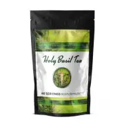Organic Trimming Tulsi Tea - For Detoxing, Metabolism, Stress | Holy Basil Tea