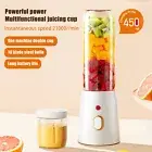 Juicing Cup Speed Juicer with Blade Design Agitator Usb for On-the-go