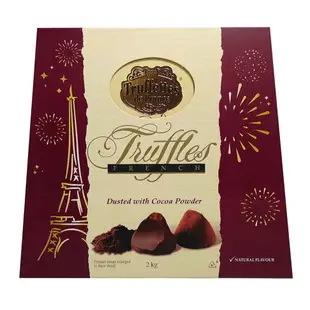 Truffettes de France 松露造型巧克力風味球 1公斤 X 2入