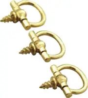 Prosource PH-122321-PS Picture Frame Oval Screw Ring Hangers