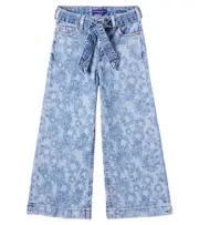 [Scotch & Soda Kids] Scotch & Soda Kids The Wave floral belted jeans Y 14 blue
