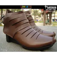 在飛比找蝦皮購物優惠-HAWANA 設計款手工鞋  X123 彩帶款高跟鞋 契型設