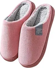 Indoor House Slippers for Men with Soft Sole and Arch Support Mens Slippers with Arch Support Pink House Shoes Warm Slippers for Women Indoor Outdoor Christmas Garden Flag Gifts for Wife 2023