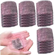 Unbrand Steel Wool Soap Scrubber Pads, 20Pcs Pre-Soaped Scouring Pads, Effective and Cleansing Scouring Pads for Cleaning Pots Pans