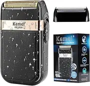 Men's Waterproof Reciprocating Razor Shaver Cordless Electric Rechargeable Shavers Precision Beard.