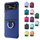 For Samsung Galaxy Z Flip5/Flip4/Flip3 Shockproof Hard Rugged Phone Case Cover