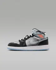 AIR JORDAN 1 MID SS X-RAY GS SIZE 6.5Y STYLE # HF3210-001