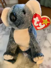 Ty Beanie Baby Eucalyptus Koala Bear Plush Stuffed Toy Animal '99 Collectible