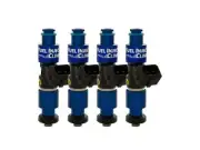 FIC 1200CC High-Z Fuel Injectors:1990-1999 DSM & Evo 8 & 9 + Resistor Pack Plug