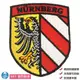 Nuremberg 紐倫堡徽章 布藝繡片貼 Flag Patch布章 熱燙胸章 熱燙燙布貼 熨斗布標 背膠貼紙 布標 熨燙繡片貼