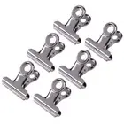 6pcs/Set C Curve Nail Pinching Tool Acrylic Stainless Steel Nail Finger Clips mu